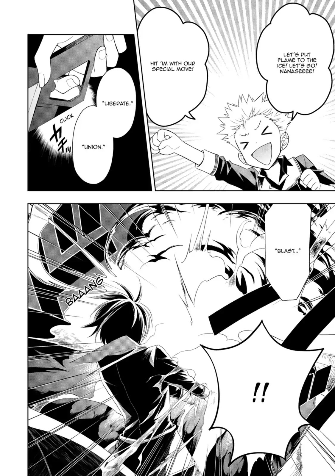 Mahou Sensou Chapter 16 page 14 - Chapter 16: Light Blue Electric Shock