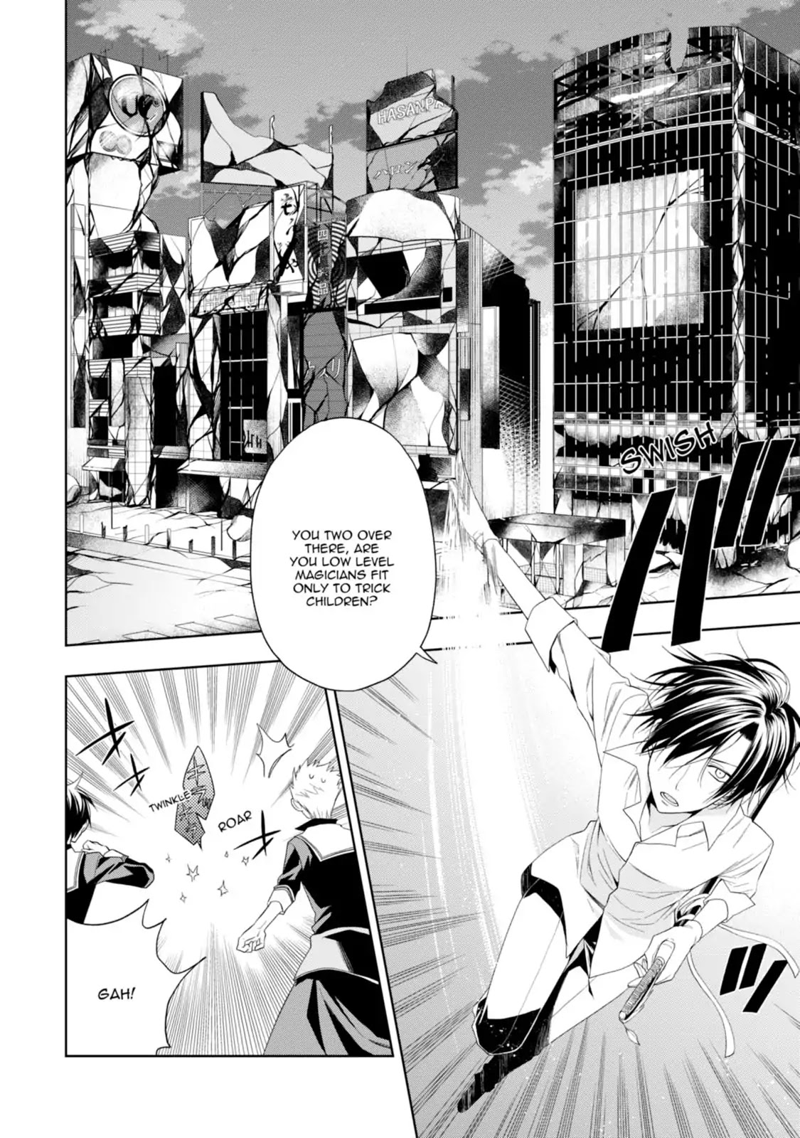 Mahou Sensou Chapter 16 page 2 - Chapter 16: Light Blue Electric Shock