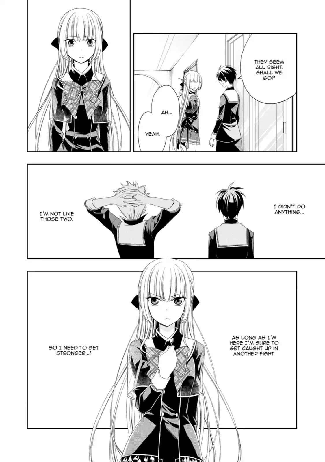 Mahou Sensou Chapter 16 page 34 - Chapter 16: Light Blue Electric Shock