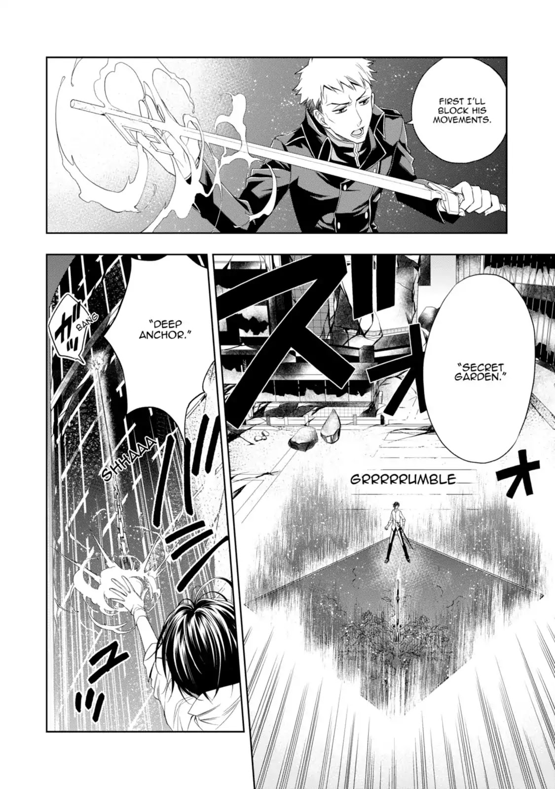 Mahou Sensou Chapter 16 page 4 - Chapter 16: Light Blue Electric Shock