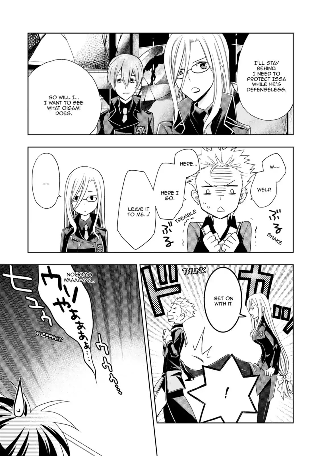 Mahou Sensou Chapter 16 page 7 - Chapter 16: Light Blue Electric Shock