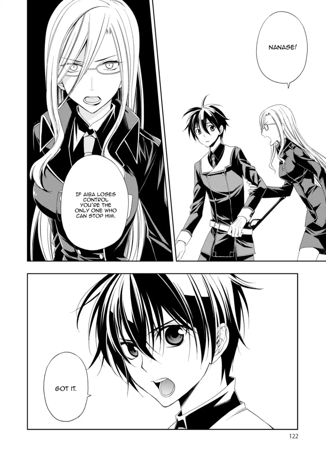 Mahou Sensou Chapter 16 page 8 - Chapter 16: Light Blue Electric Shock
