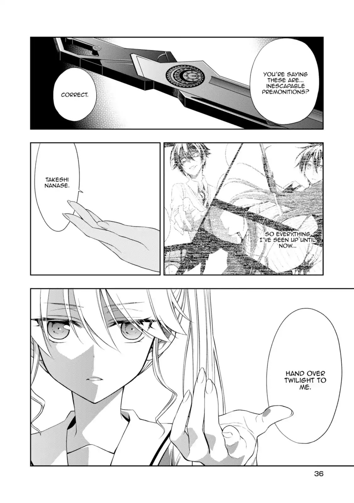 Mahou Sensou Chapter 17 page 36 - Chapter 17: Twilight Nightmare (Beginning)