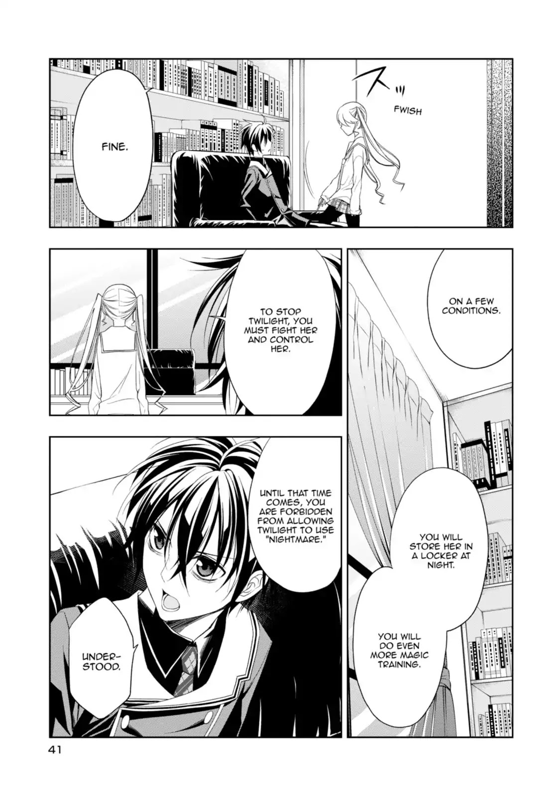Mahou Sensou Chapter 17 page 41 - Chapter 17: Twilight Nightmare (Beginning)