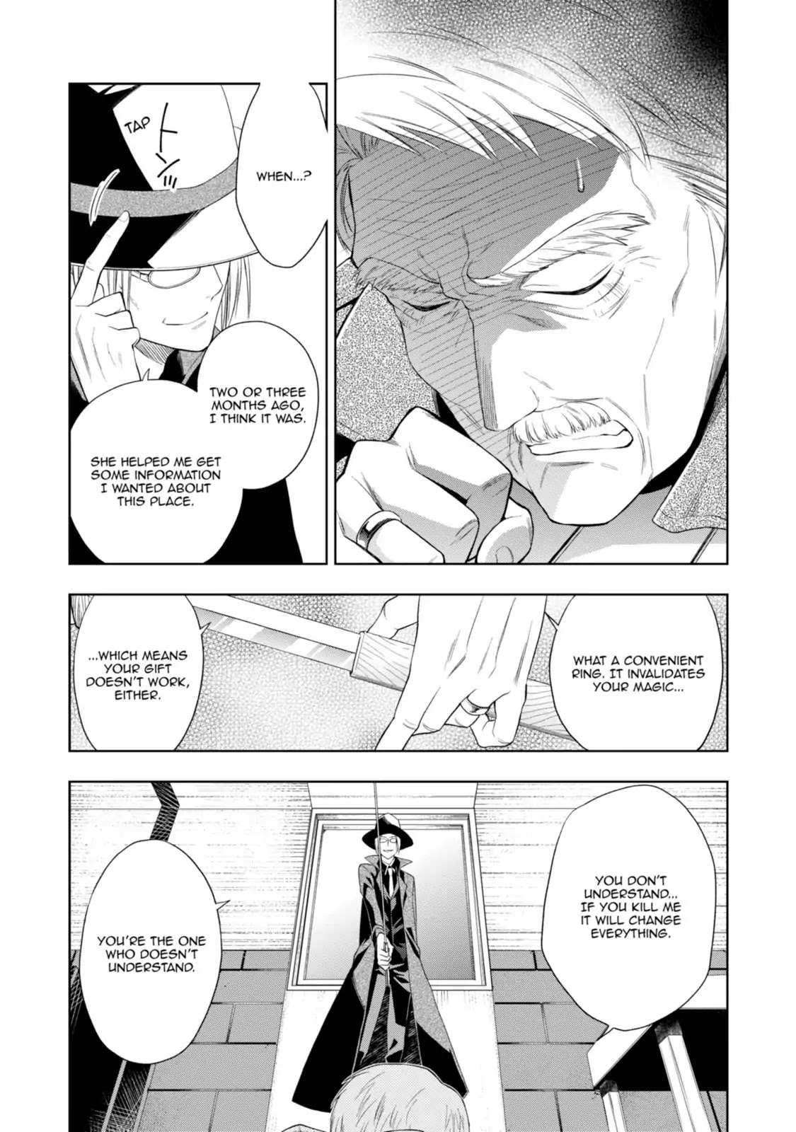 Mahou Sensou Chapter 19 page 13 - Chapter 19: Monochrome Betrayal