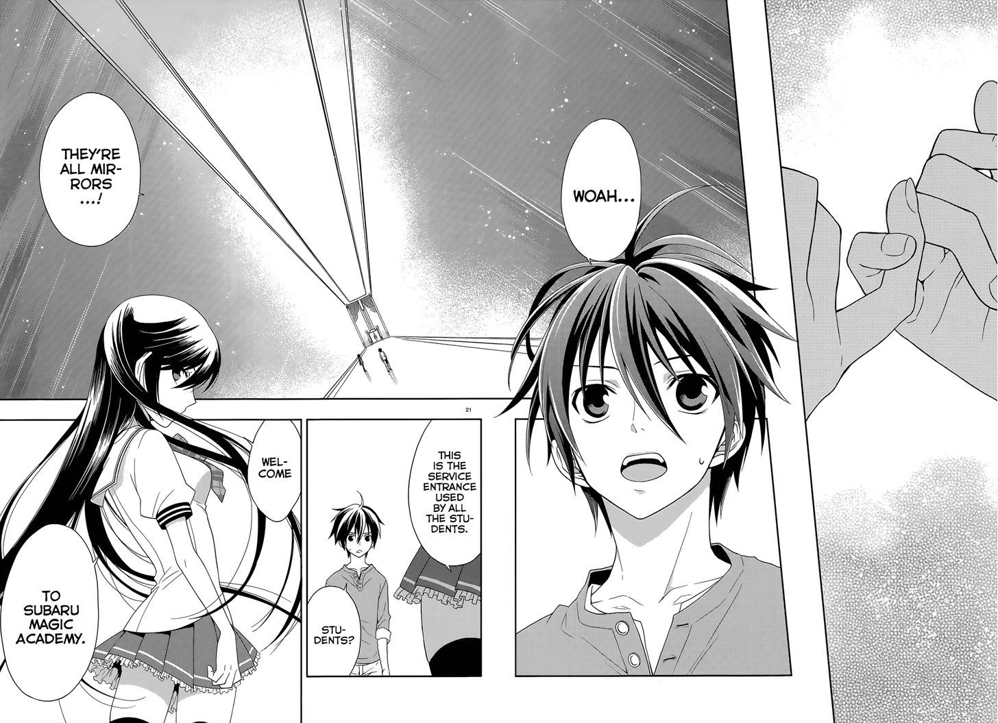 Mahou Sensou Chapter 2 page 23 - Chapter 2 : Cherry Blossom and A Collapsing World(fixed)