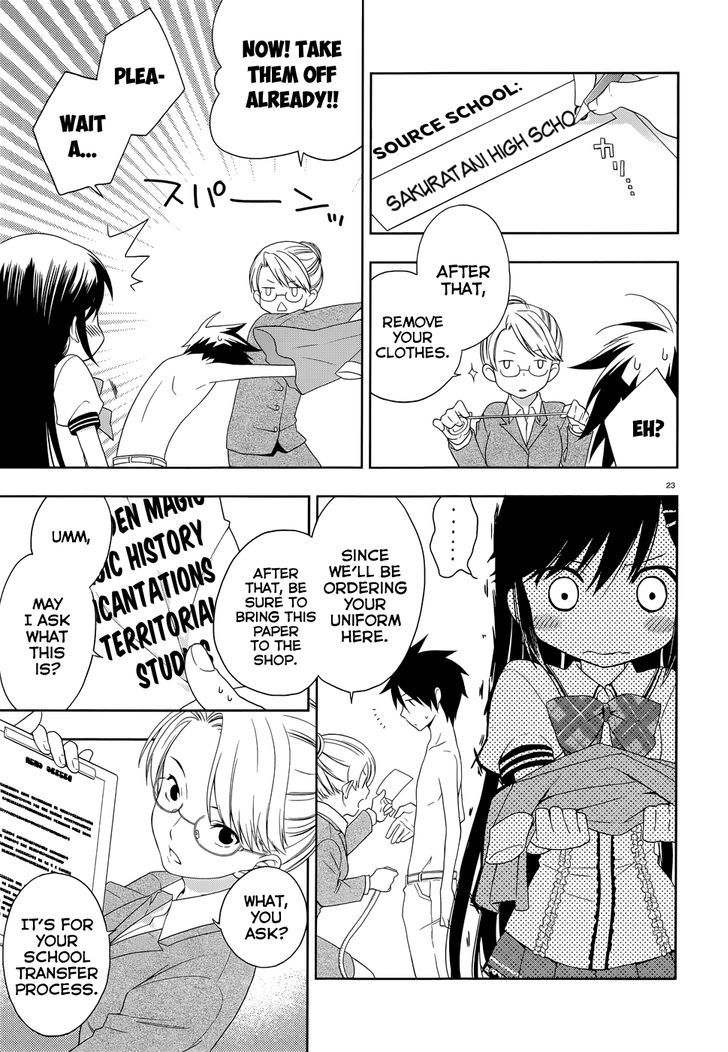 Mahou Sensou Chapter 2 page 25 - Chapter 2 : Cherry Blossom and A Collapsing World(fixed)