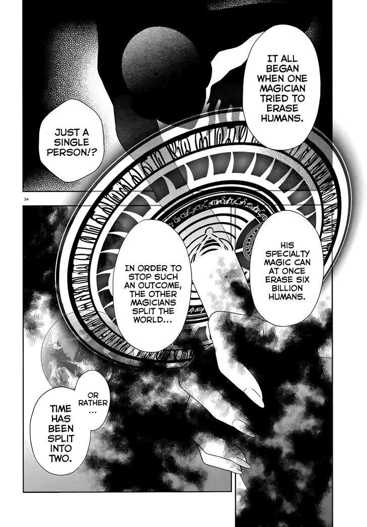 Mahou Sensou Chapter 2 page 35 - Chapter 2 : Cherry Blossom and A Collapsing World(fixed)