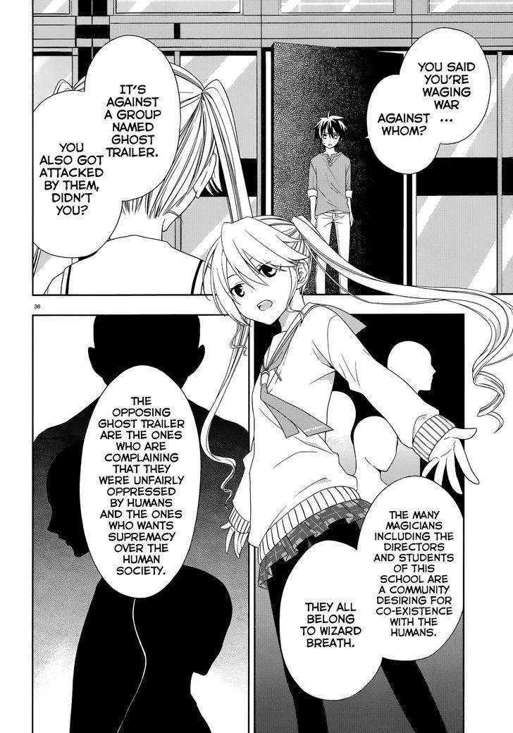 Mahou Sensou Chapter 2 page 37 - Chapter 2 : Cherry Blossom and A Collapsing World(fixed)