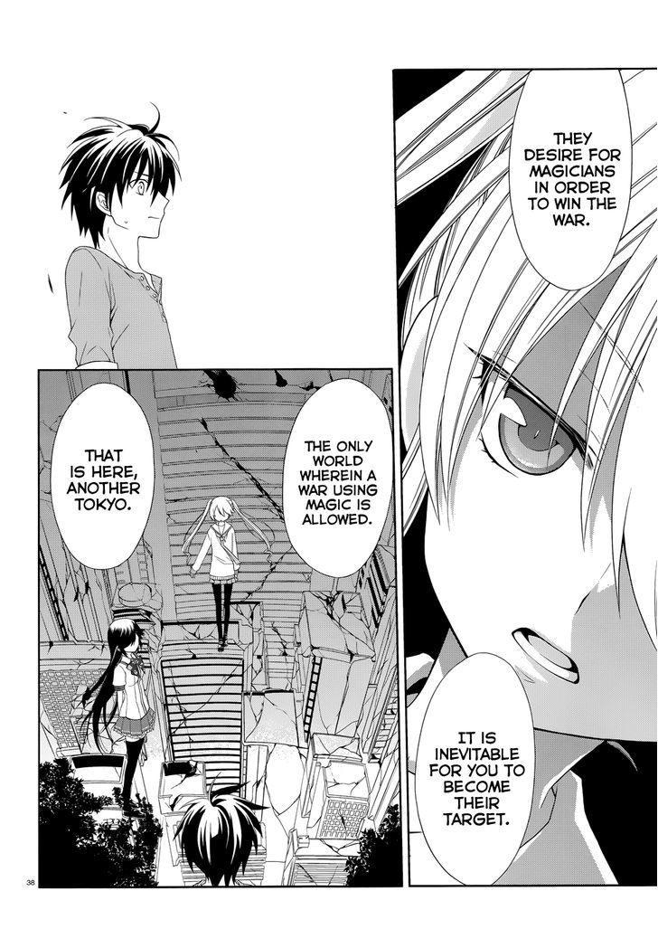 Mahou Sensou Chapter 2 page 39 - Chapter 2 : Cherry Blossom and A Collapsing World(fixed)