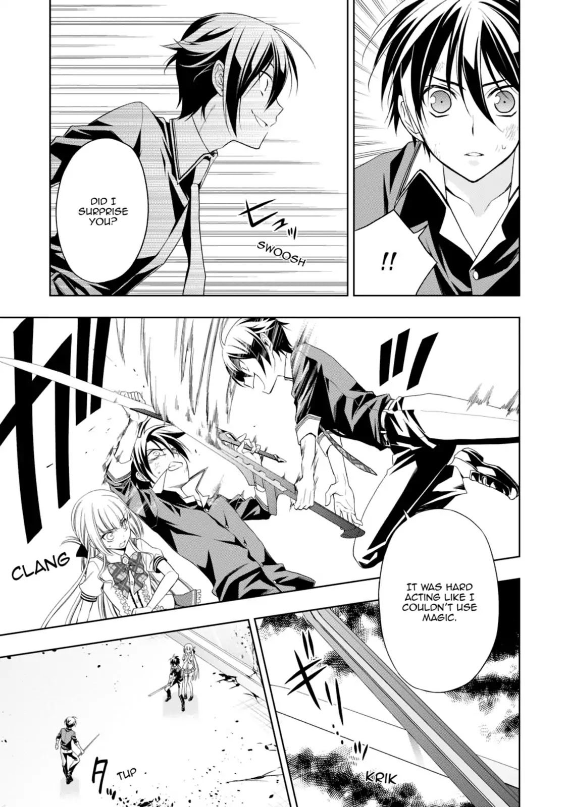 Mahou Sensou Chapter 21 page 11 - Chapter 21: Last Kiss