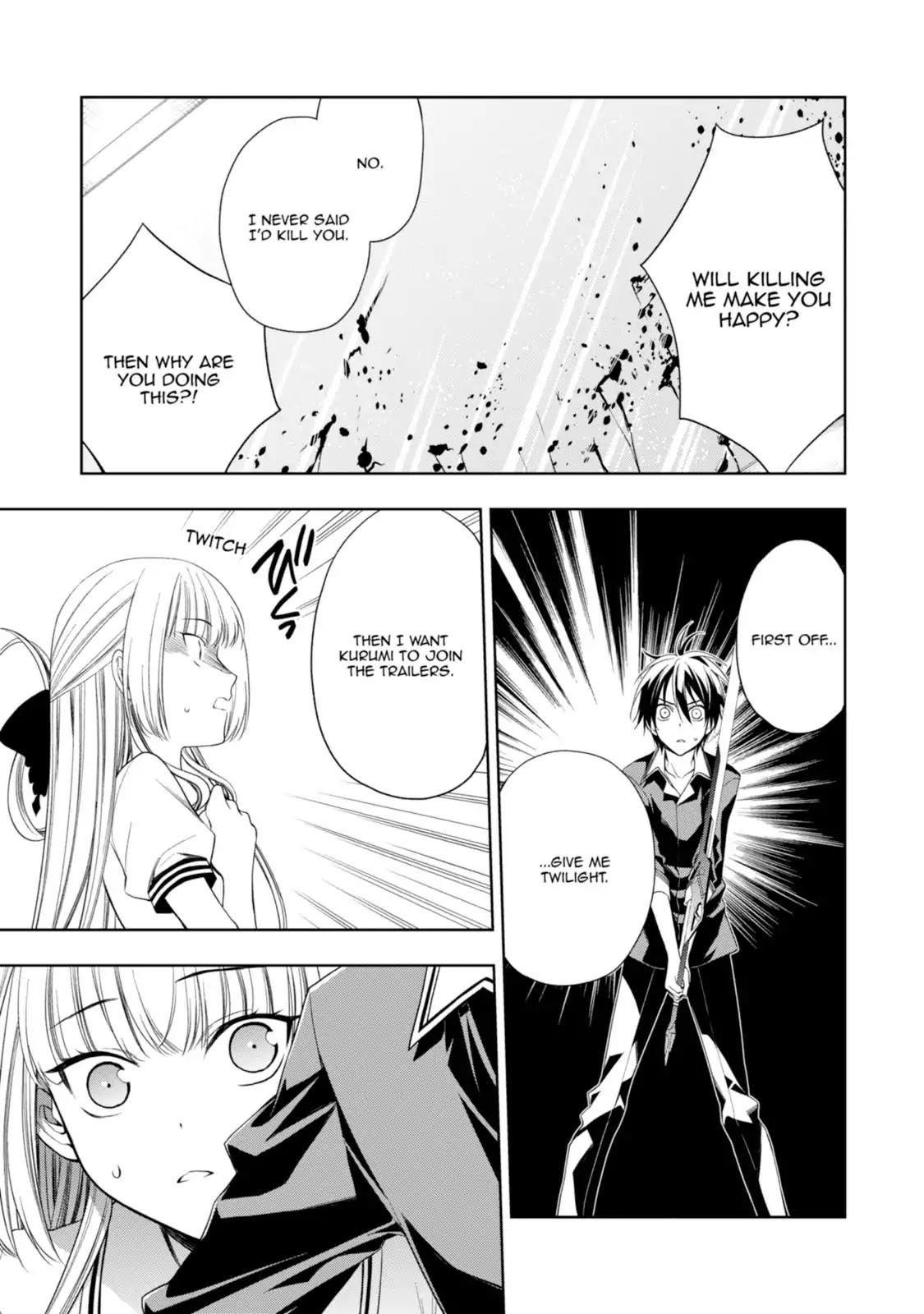 Mahou Sensou Chapter 21 page 13 - Chapter 21: Last Kiss