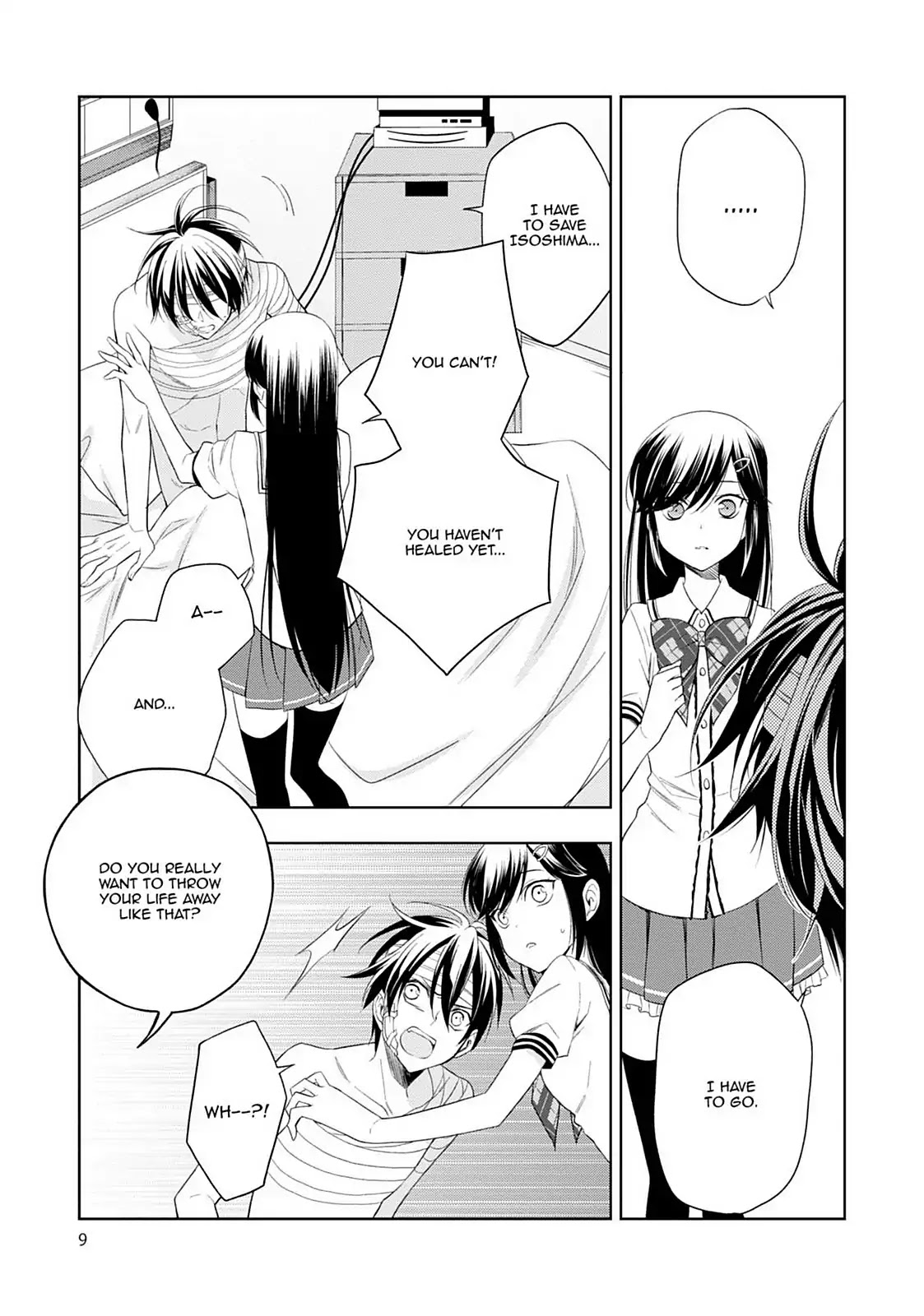 Mahou Sensou Chapter 22 page 10 - Chapter 22: Rose-Violet Hesitation