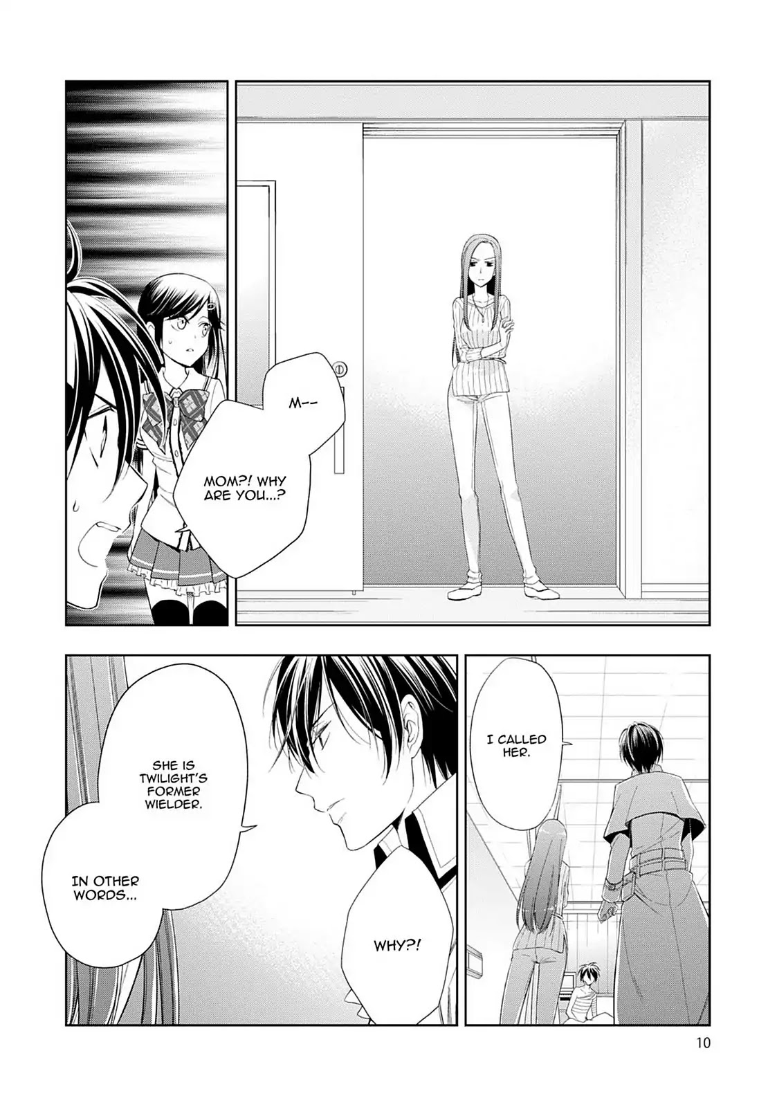 Mahou Sensou Chapter 22 page 11 - Chapter 22: Rose-Violet Hesitation