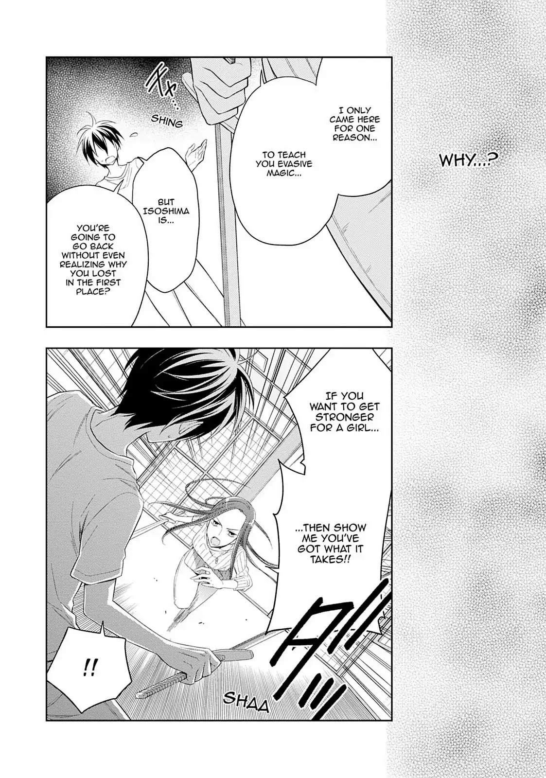 Mahou Sensou Chapter 22 page 24 - Chapter 22: Rose-Violet Hesitation