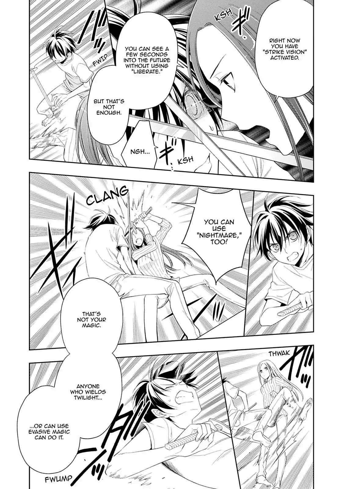 Mahou Sensou Chapter 22 page 25 - Chapter 22: Rose-Violet Hesitation