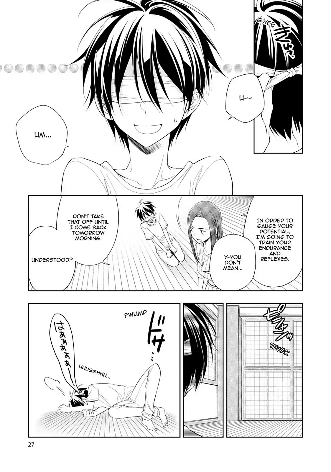 Mahou Sensou Chapter 22 page 27 - Chapter 22: Rose-Violet Hesitation