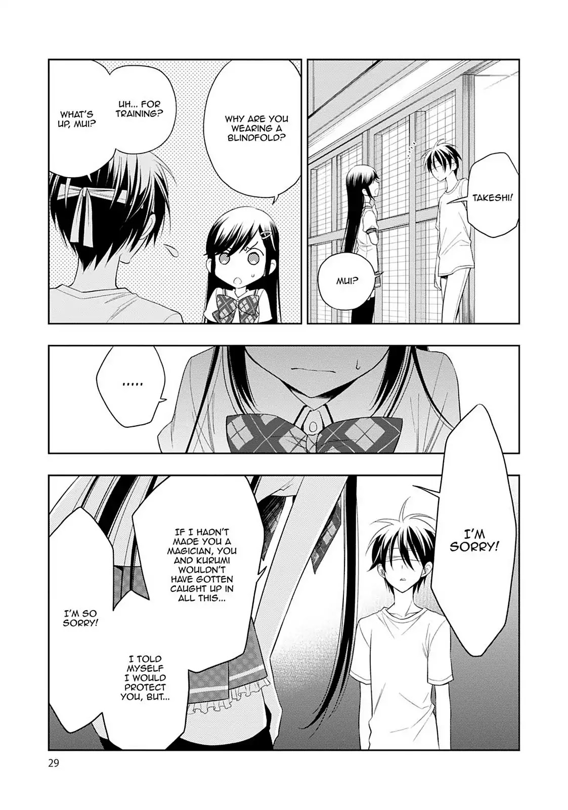 Mahou Sensou Chapter 22 page 29 - Chapter 22: Rose-Violet Hesitation