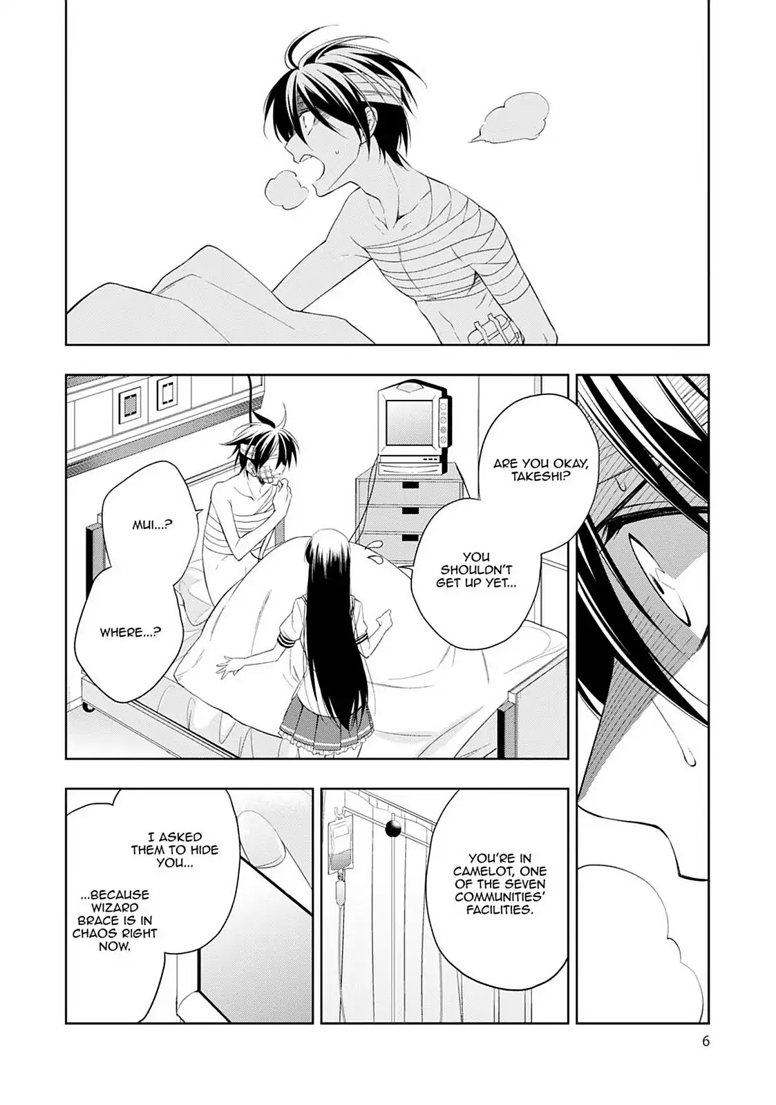 Mahou Sensou Chapter 22 page 7 - Chapter 22: Rose-Violet Hesitation