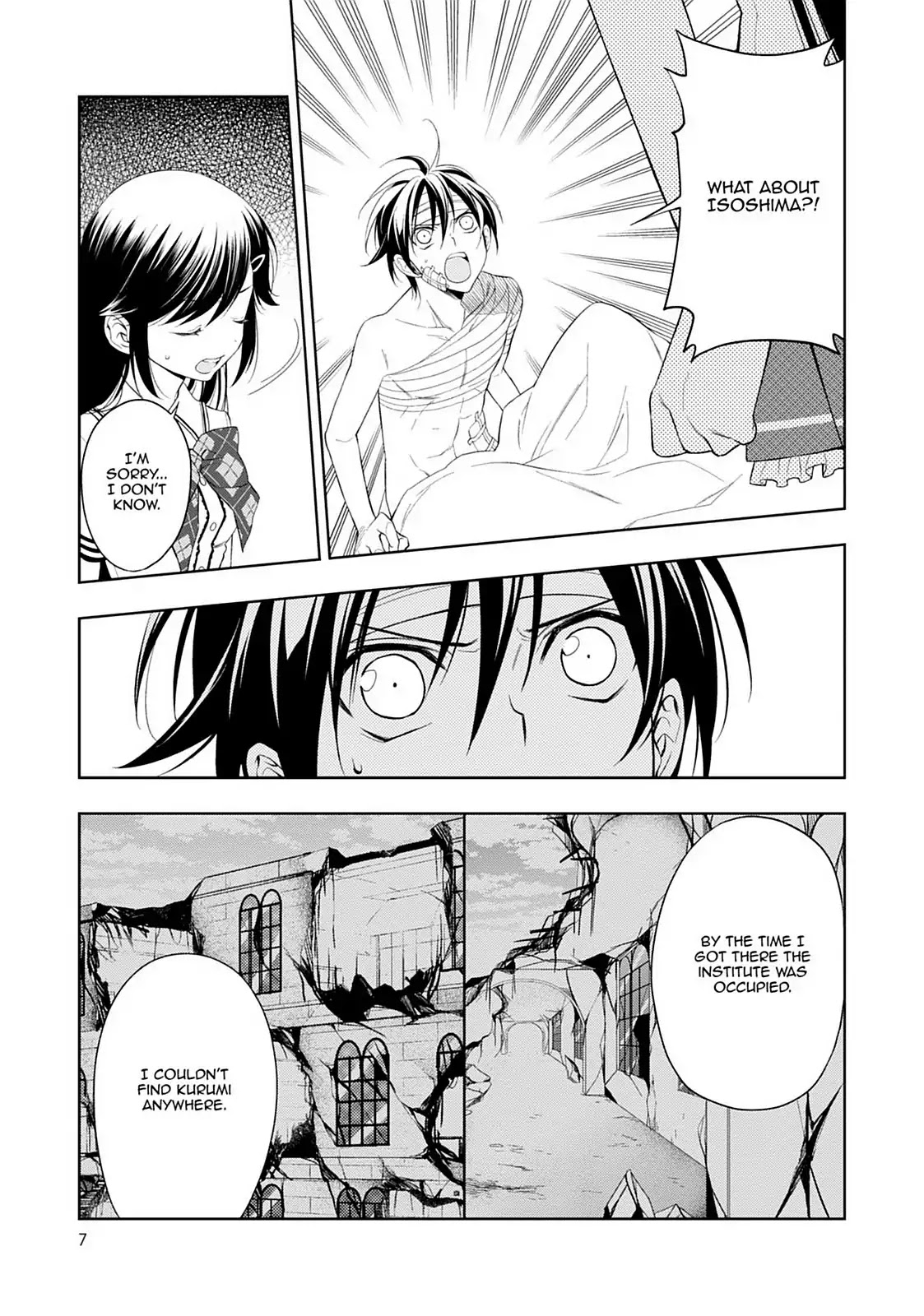 Mahou Sensou Chapter 22 page 8 - Chapter 22: Rose-Violet Hesitation