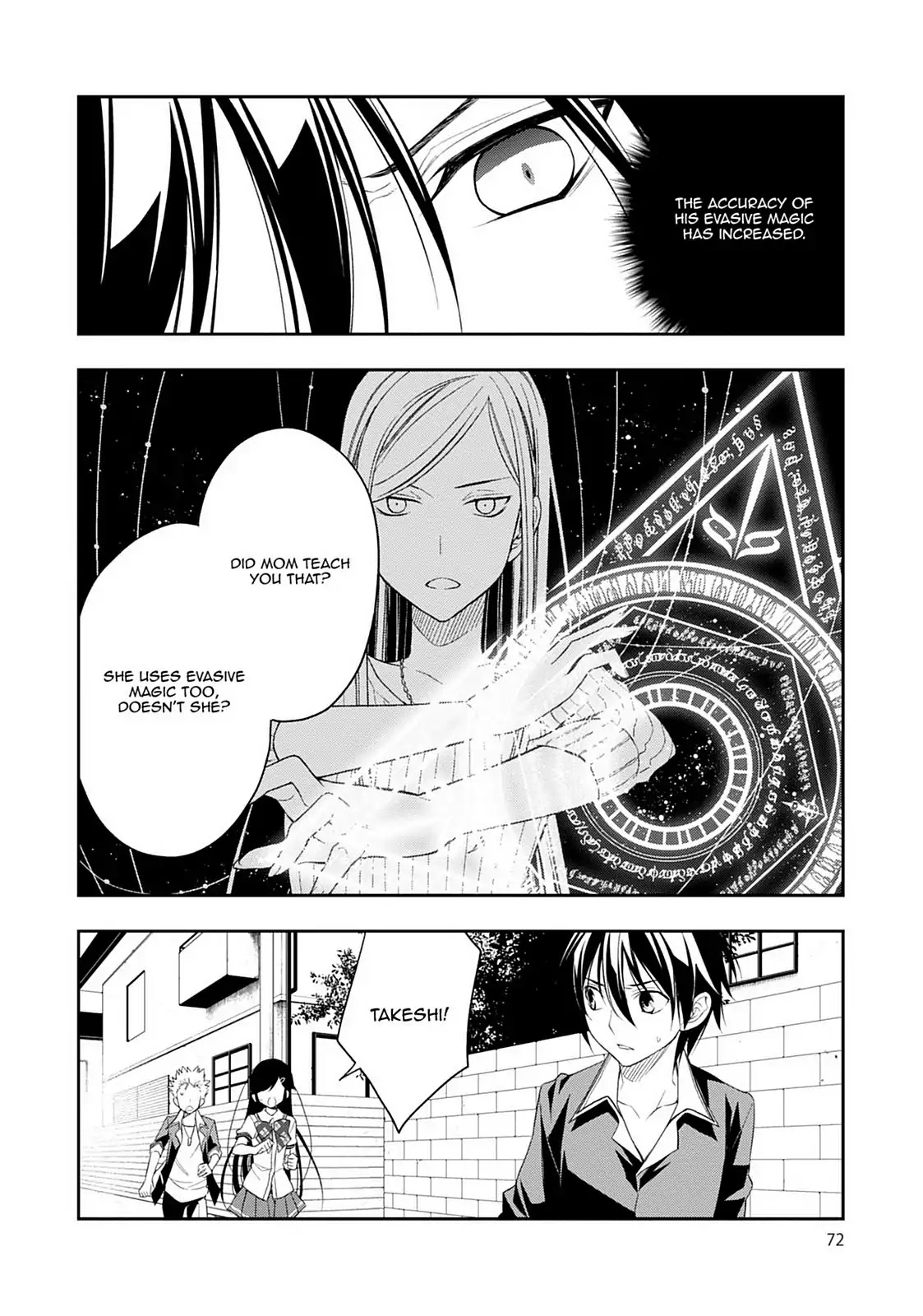 Mahou Sensou Chapter 24 page 12 - Chapter 24: Reunion in the Darkness