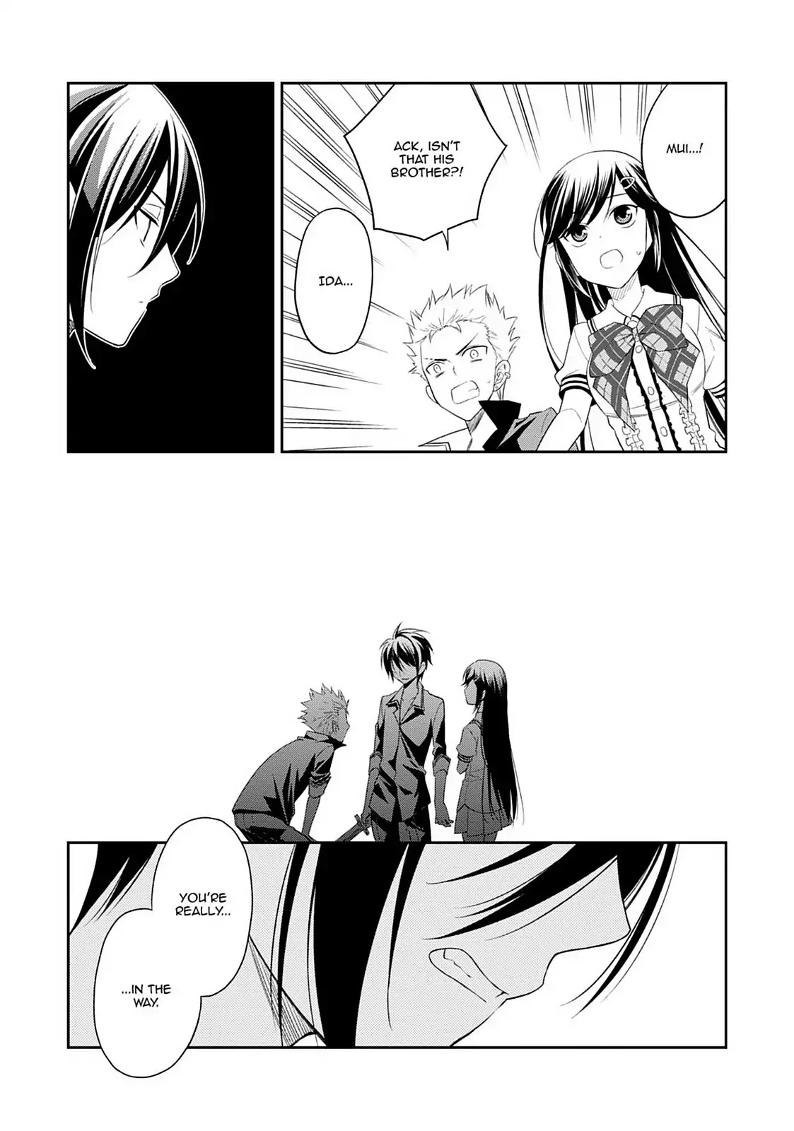 Mahou Sensou Chapter 24 page 13 - Chapter 24: Reunion in the Darkness