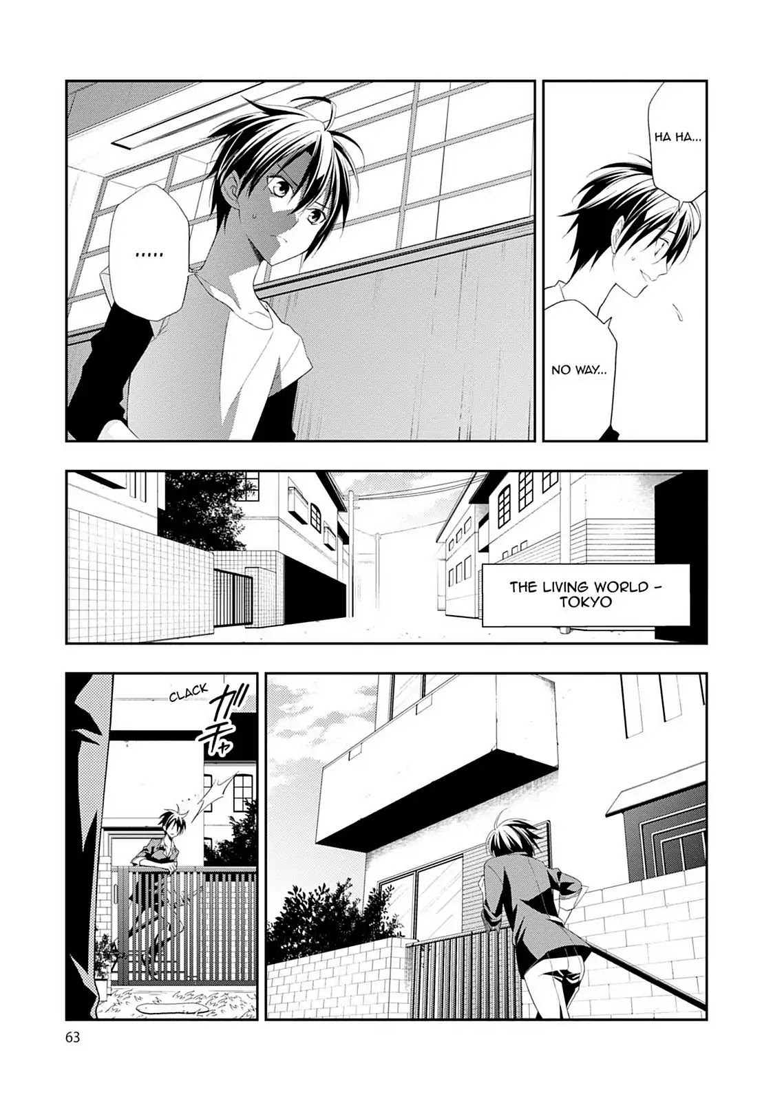 Mahou Sensou Chapter 24 page 3 - Chapter 24: Reunion in the Darkness