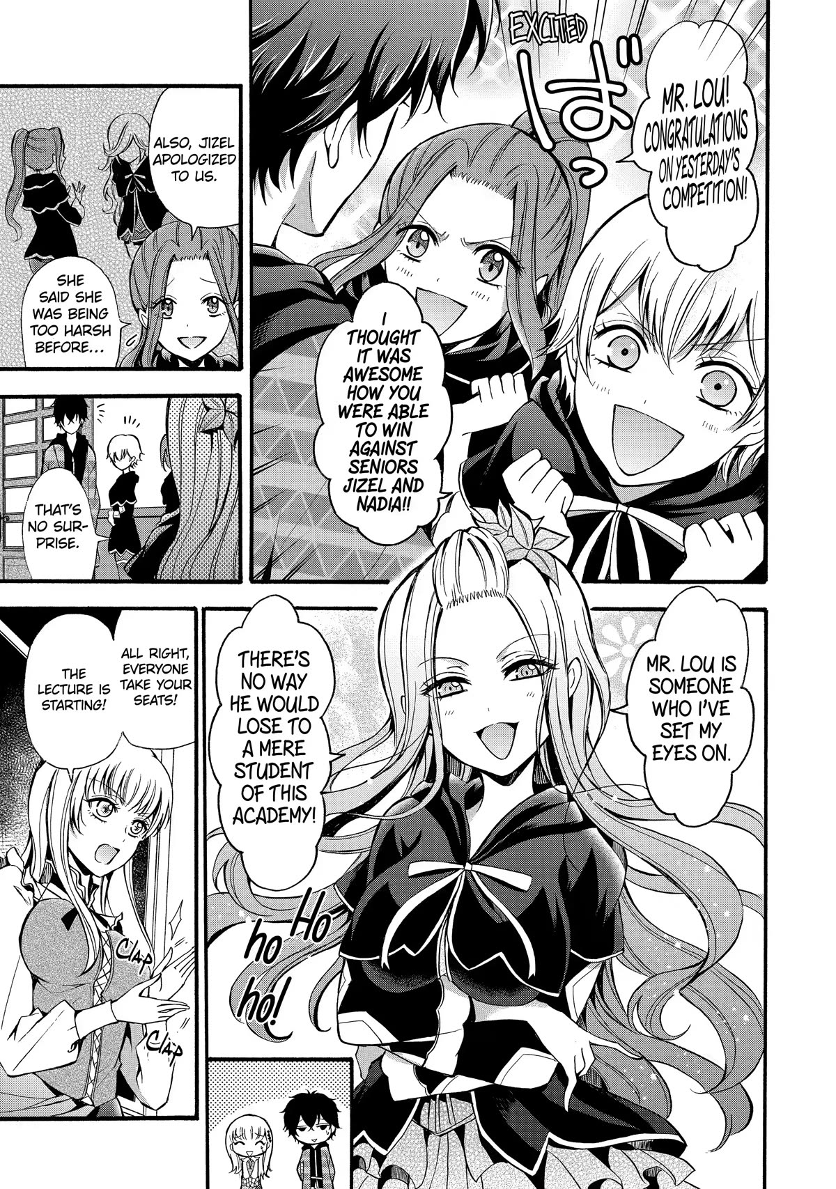 Mahou Shoujo Gakuen no Suketto Kyoushi Chapter 12 page 21 - Chapter 12