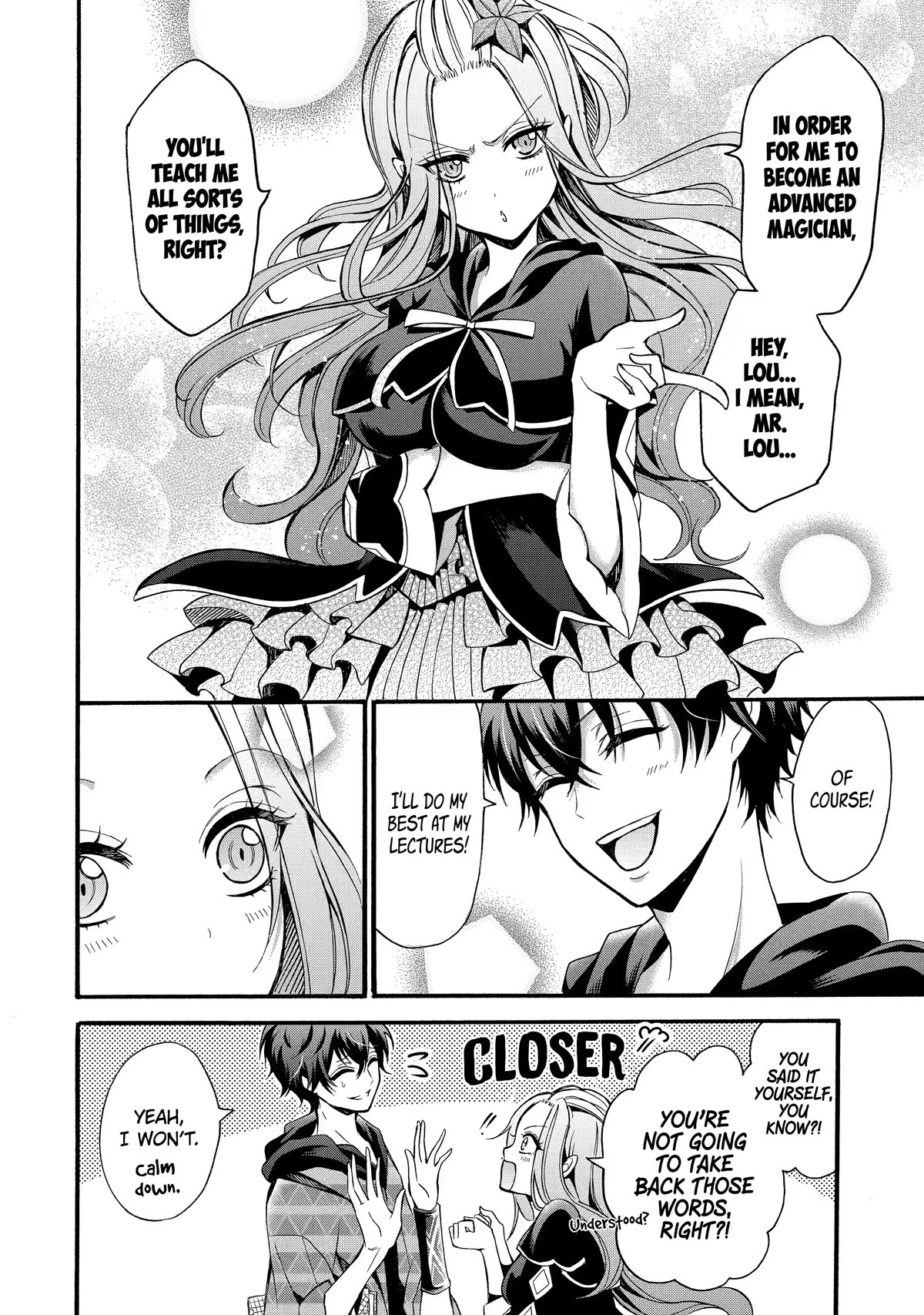 Mahou Shoujo Gakuen no Suketto Kyoushi Chapter 12 page 28 - Chapter 12