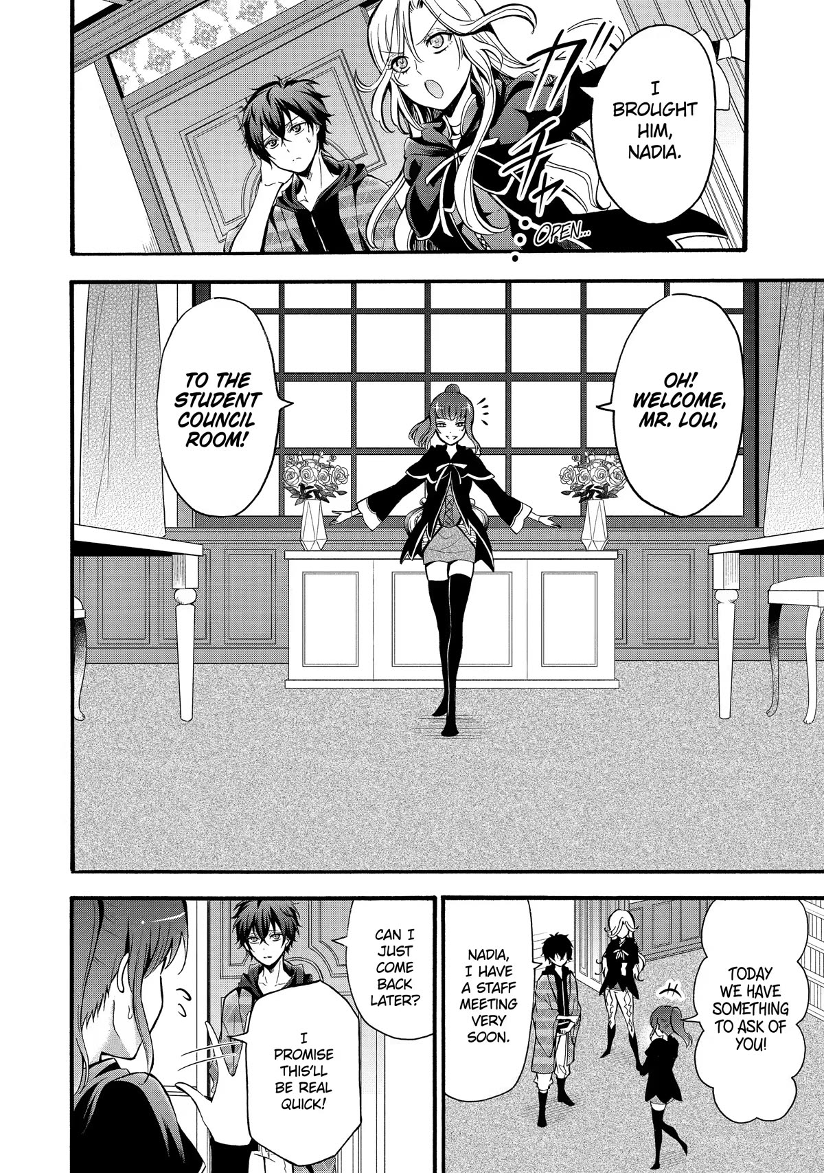 Mahou Shoujo Gakuen no Suketto Kyoushi Chapter 13 page 3 - Chapter 13