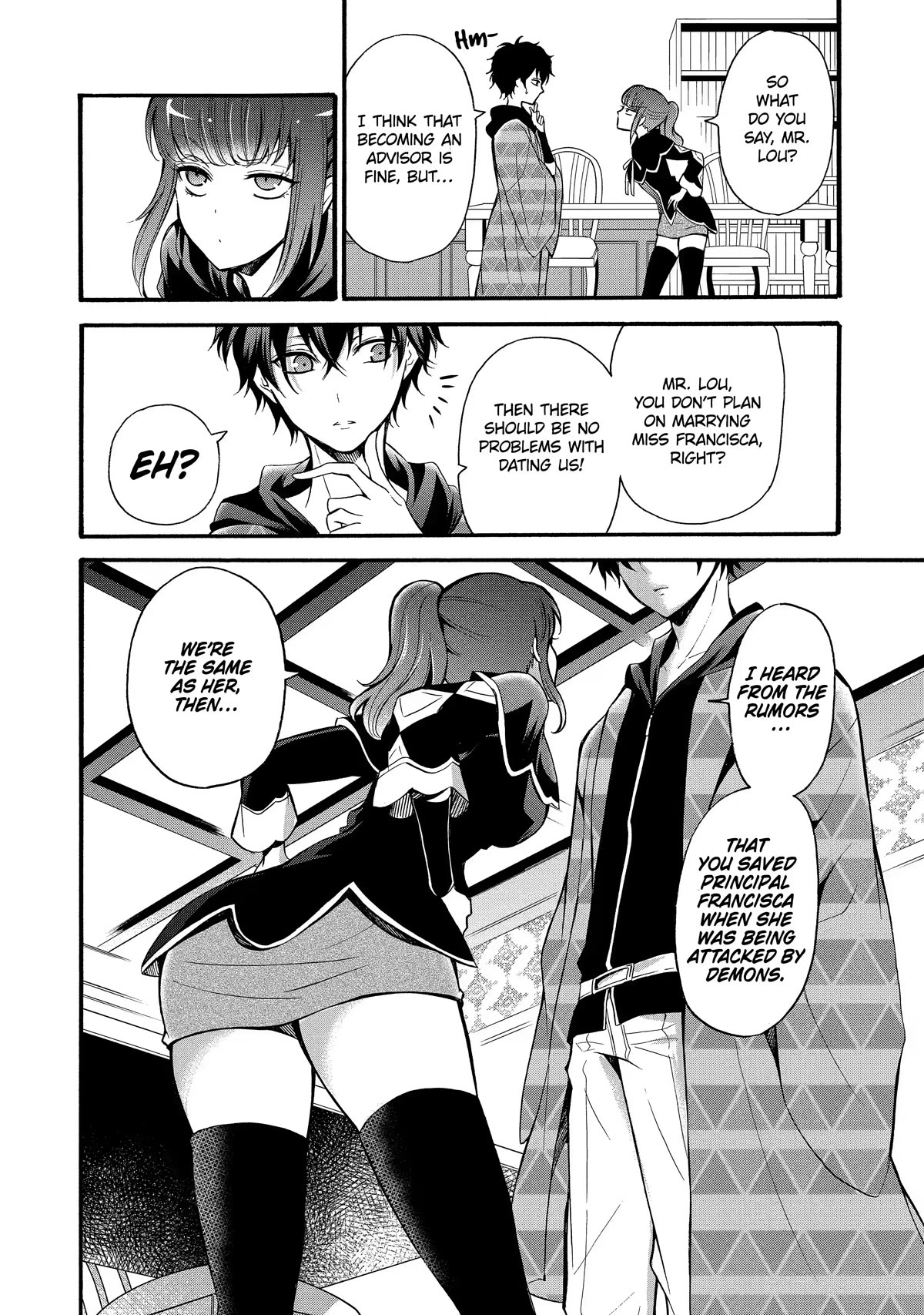 Mahou Shoujo Gakuen no Suketto Kyoushi Chapter 13 page 7 - Chapter 13