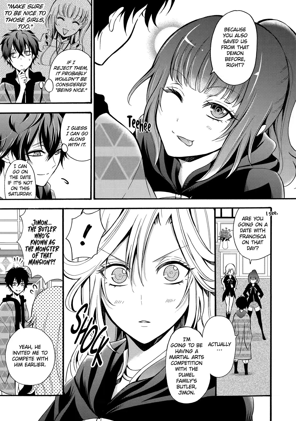 Mahou Shoujo Gakuen no Suketto Kyoushi Chapter 13 page 8 - Chapter 13