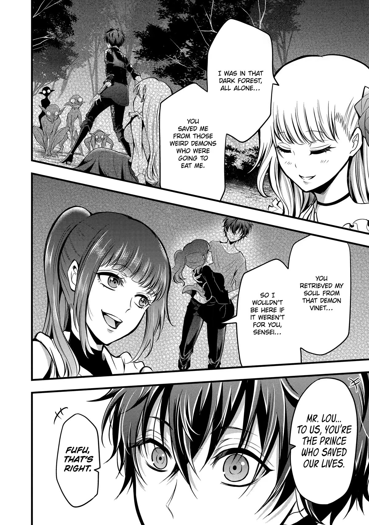 Mahou Shoujo Gakuen no Suketto Kyoushi Chapter 14 page 36 - Chapter 14