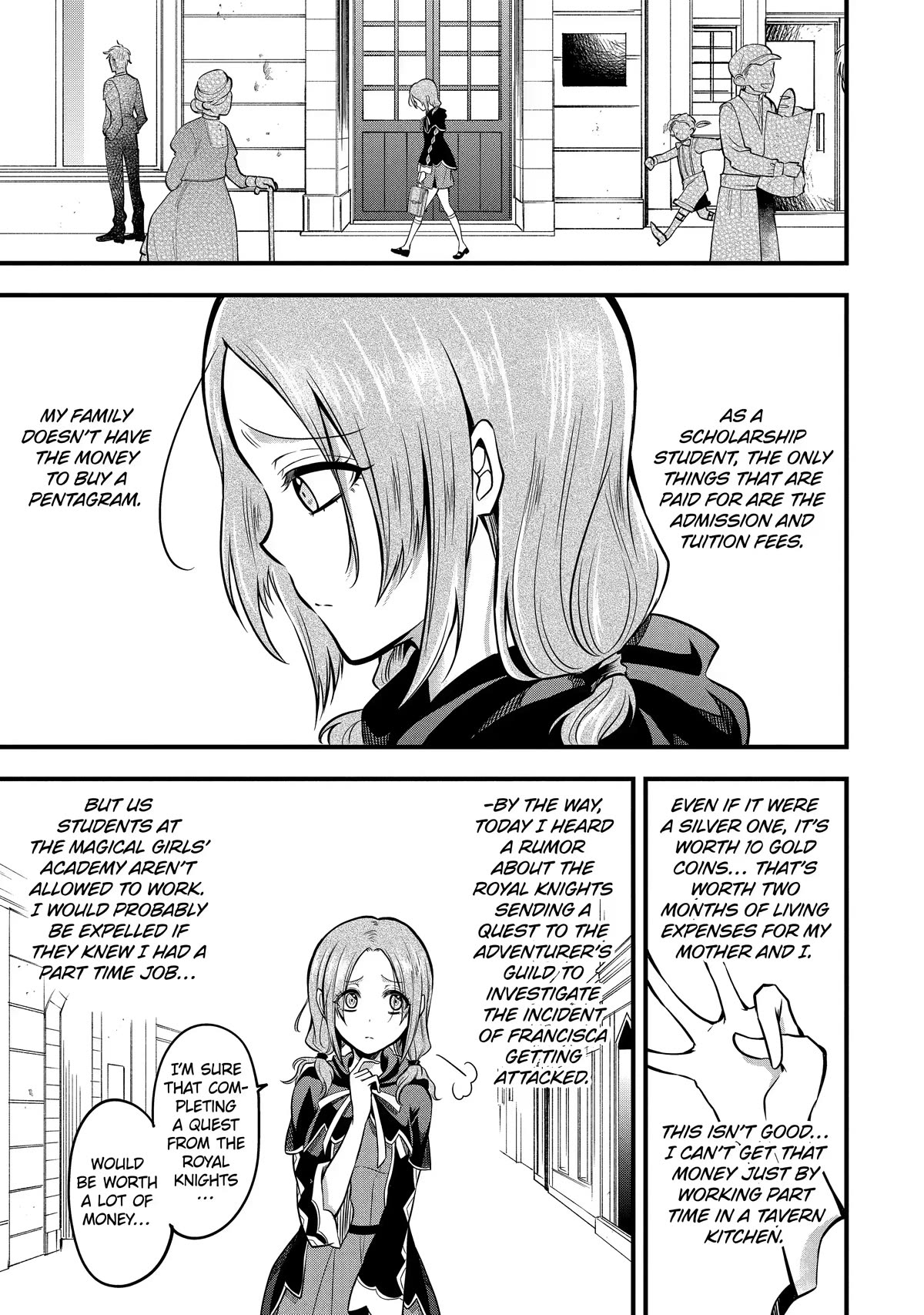 Mahou Shoujo Gakuen no Suketto Kyoushi Chapter 17 page 9 - Chapter 17