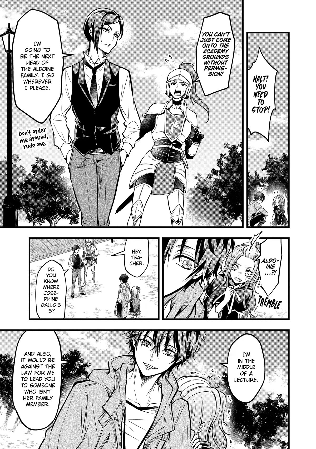 Mahou Shoujo Gakuen no Suketto Kyoushi Chapter 21 page 3 - Chapter 21