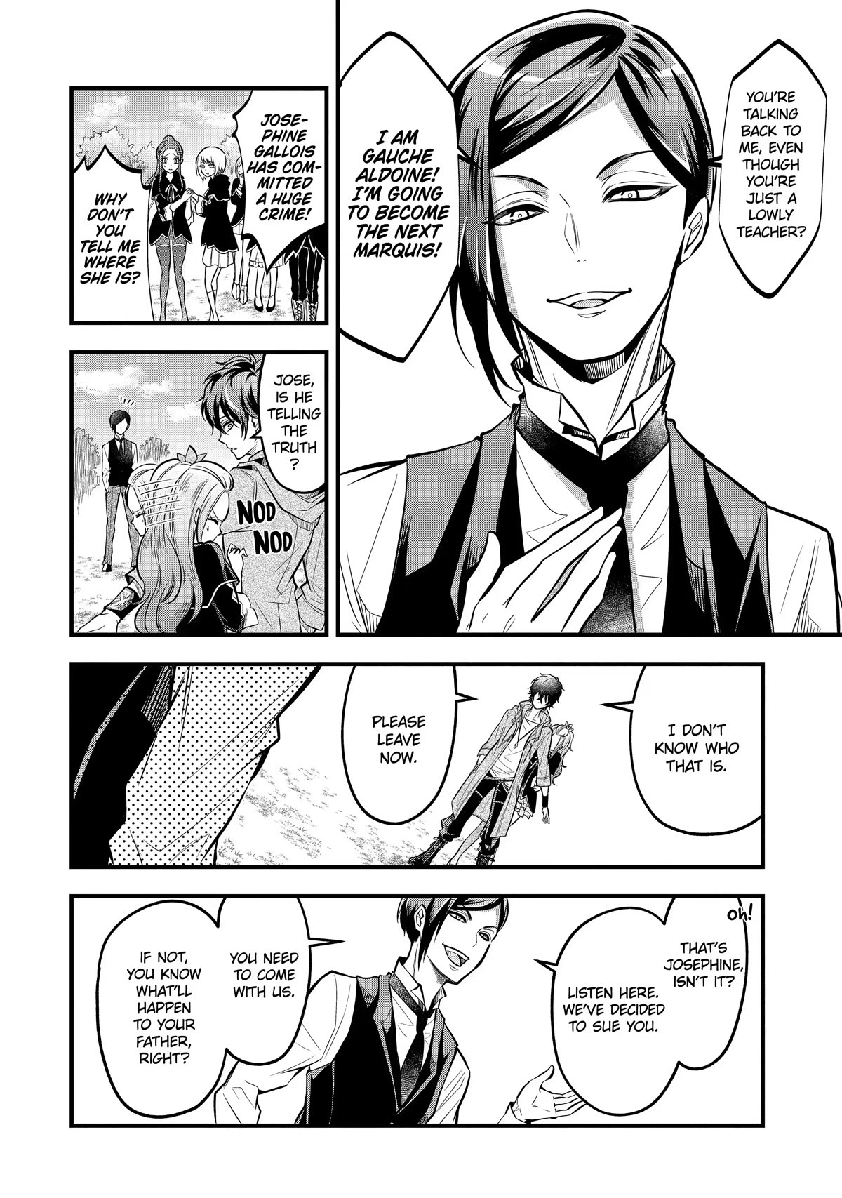 Mahou Shoujo Gakuen no Suketto Kyoushi Chapter 21 page 4 - Chapter 21