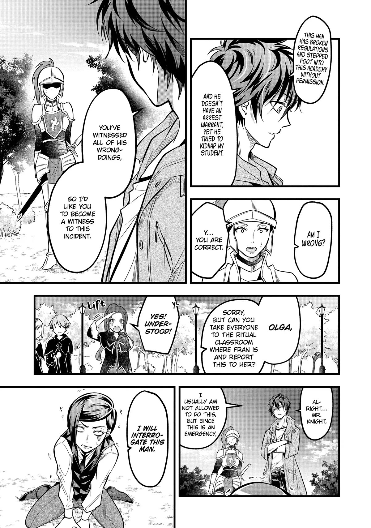 Mahou Shoujo Gakuen no Suketto Kyoushi Chapter 21 page 7 - Chapter 21