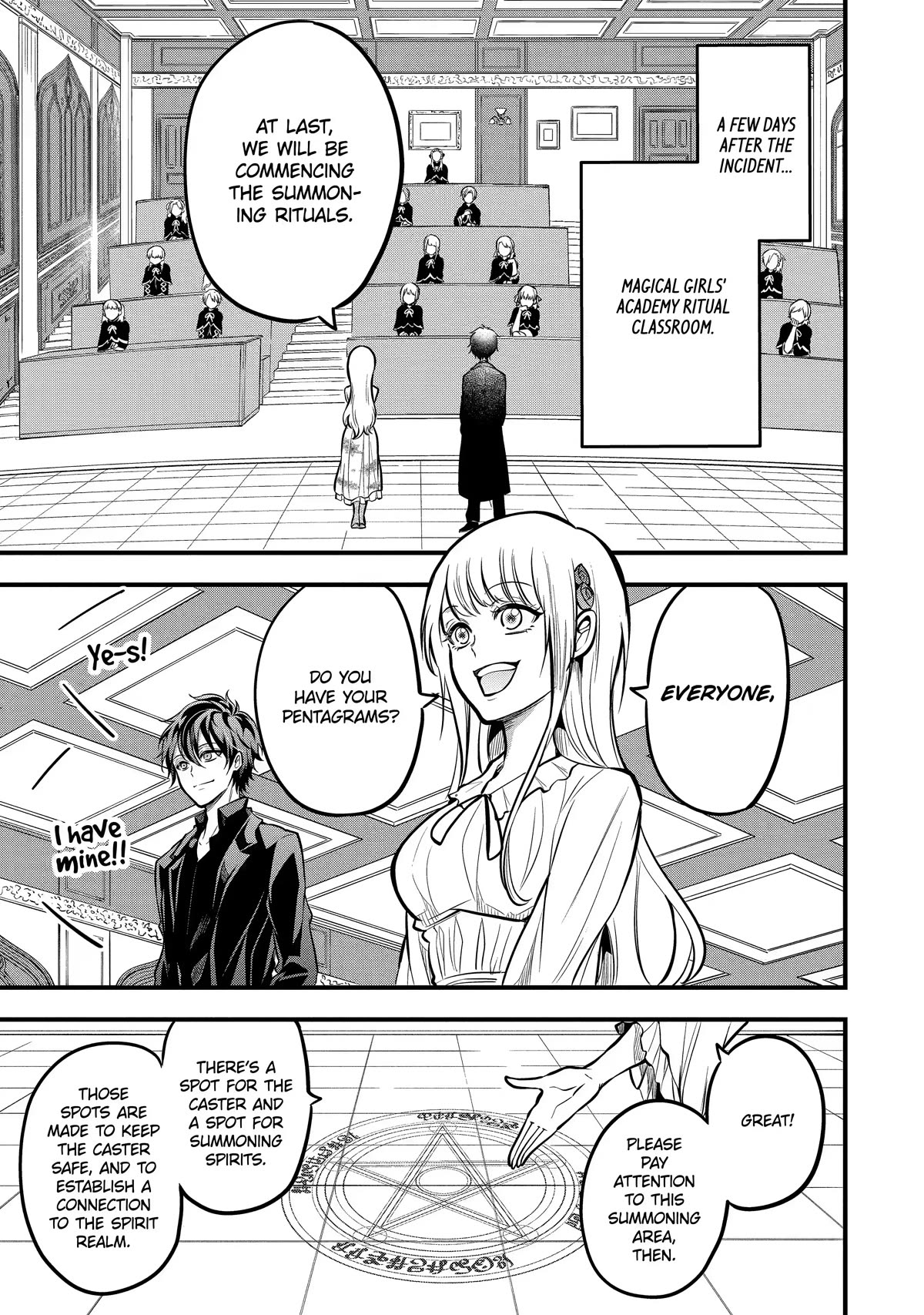 Mahou Shoujo Gakuen no Suketto Kyoushi Chapter 23 page 13 - Chapter 23
