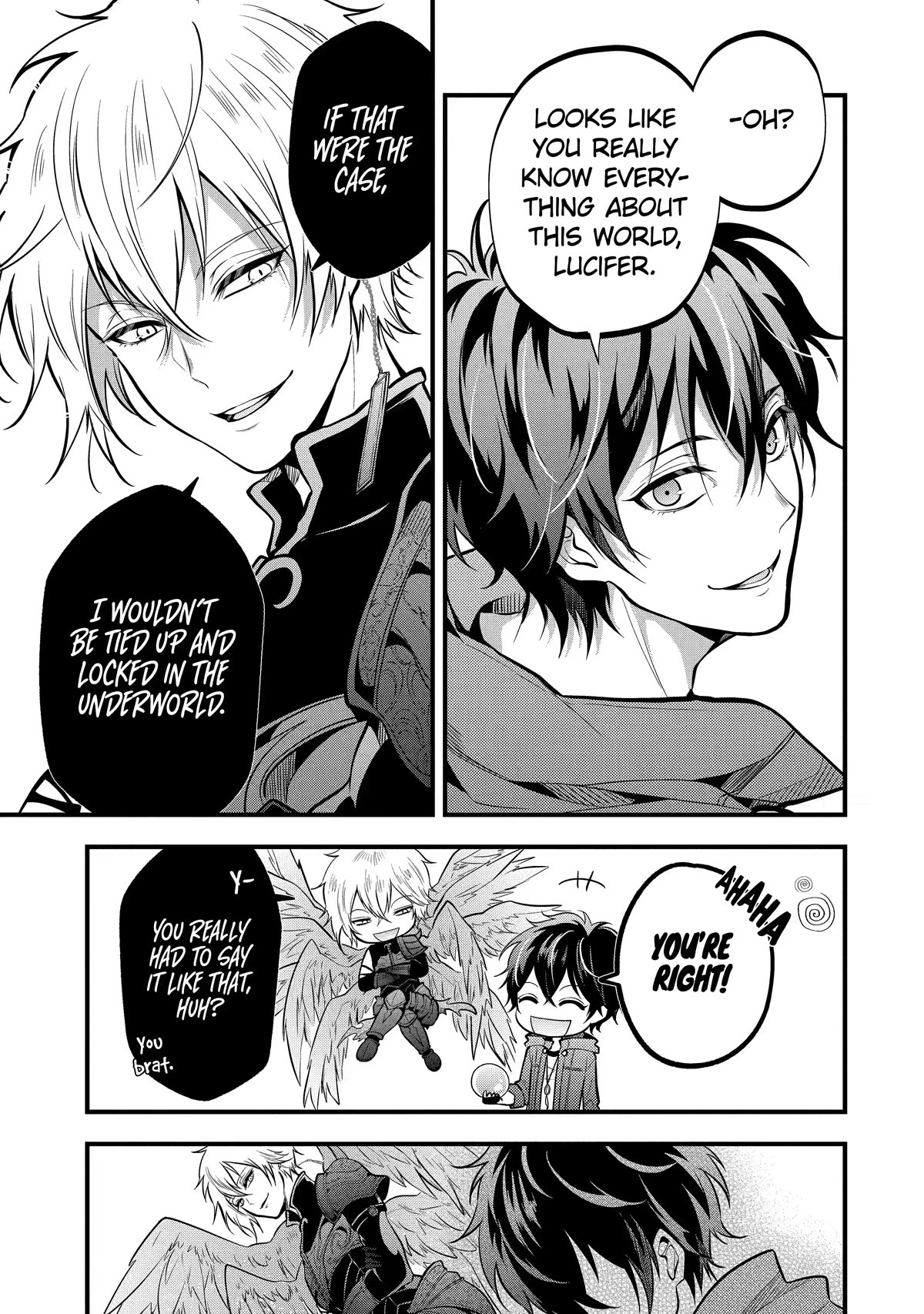 Mahou Shoujo Gakuen no Suketto Kyoushi Chapter 26 page 4 - Chapter 26 [END]