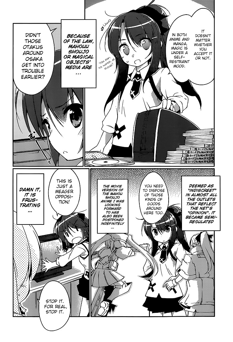 Mahou Shoujo Kokone wa Kakukatariki Chapter 1 page 18 - Chapter 1 : A Mahou Shoujo. I met one.