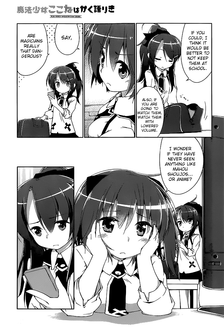 Mahou Shoujo Kokone wa Kakukatariki Chapter 1 page 19 - Chapter 1 : A Mahou Shoujo. I met one.