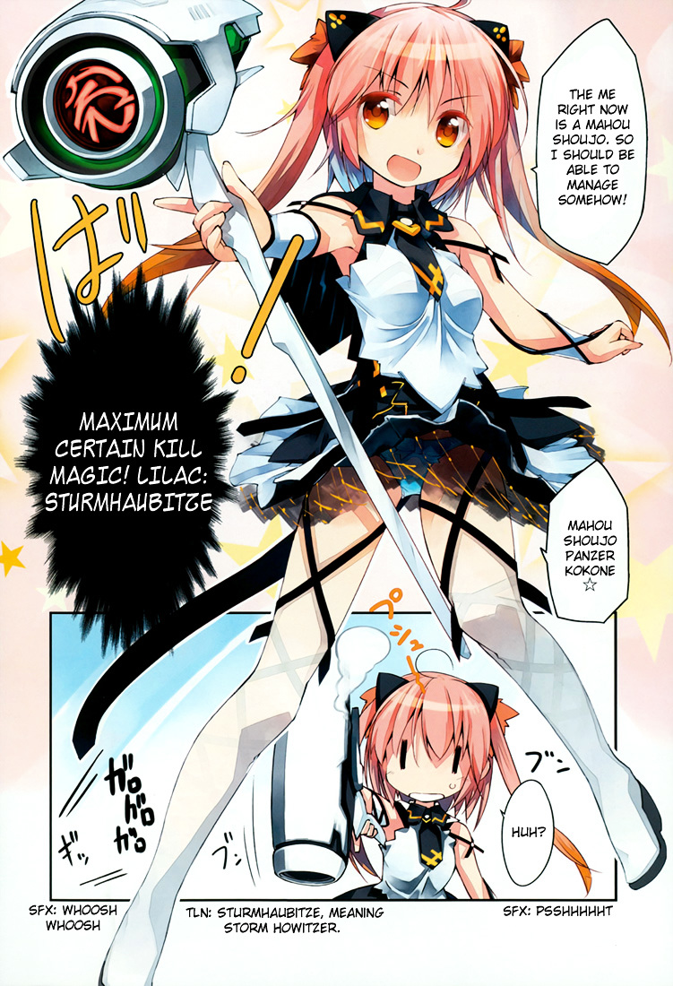 Mahou Shoujo Kokone wa Kakukatariki Chapter 1 page 5 - Chapter 1 : A Mahou Shoujo. I met one.