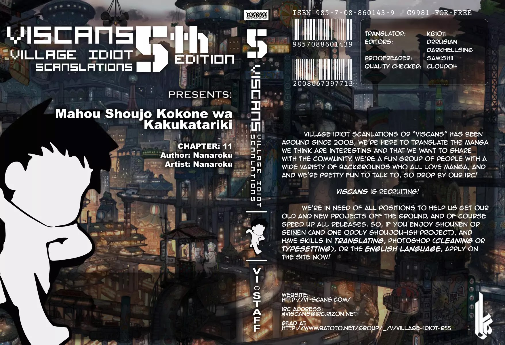 Mahou Shoujo Kokone wa Kakukatariki Chapter 11 page 31 - Chapter 11: The Mahou Shoujo; was left behind