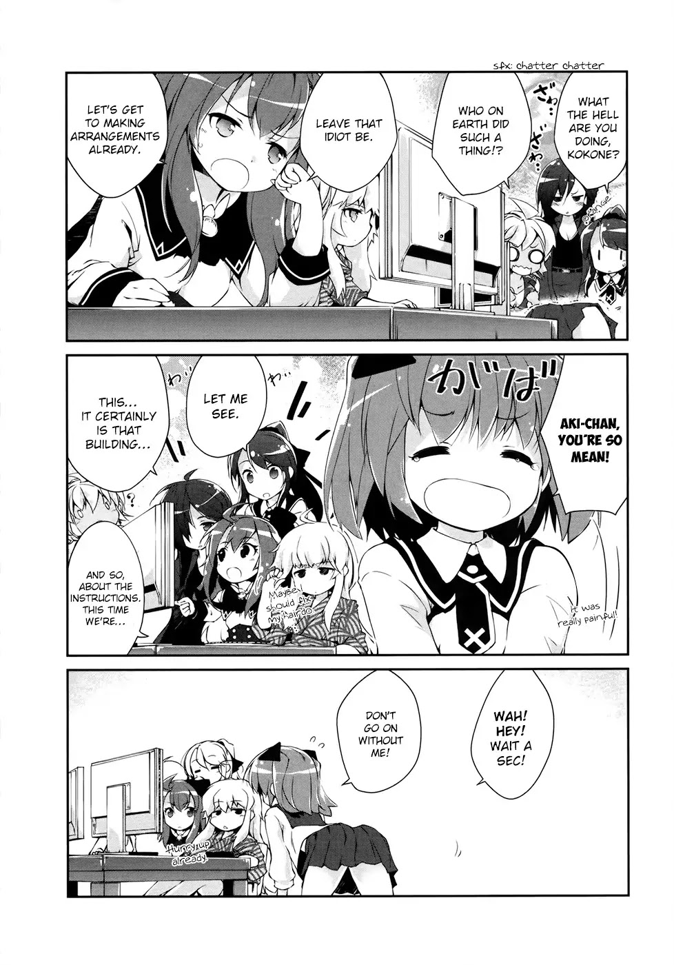 Mahou Shoujo Kokone wa Kakukatariki Chapter 11 page 4 - Chapter 11: The Mahou Shoujo; was left behind