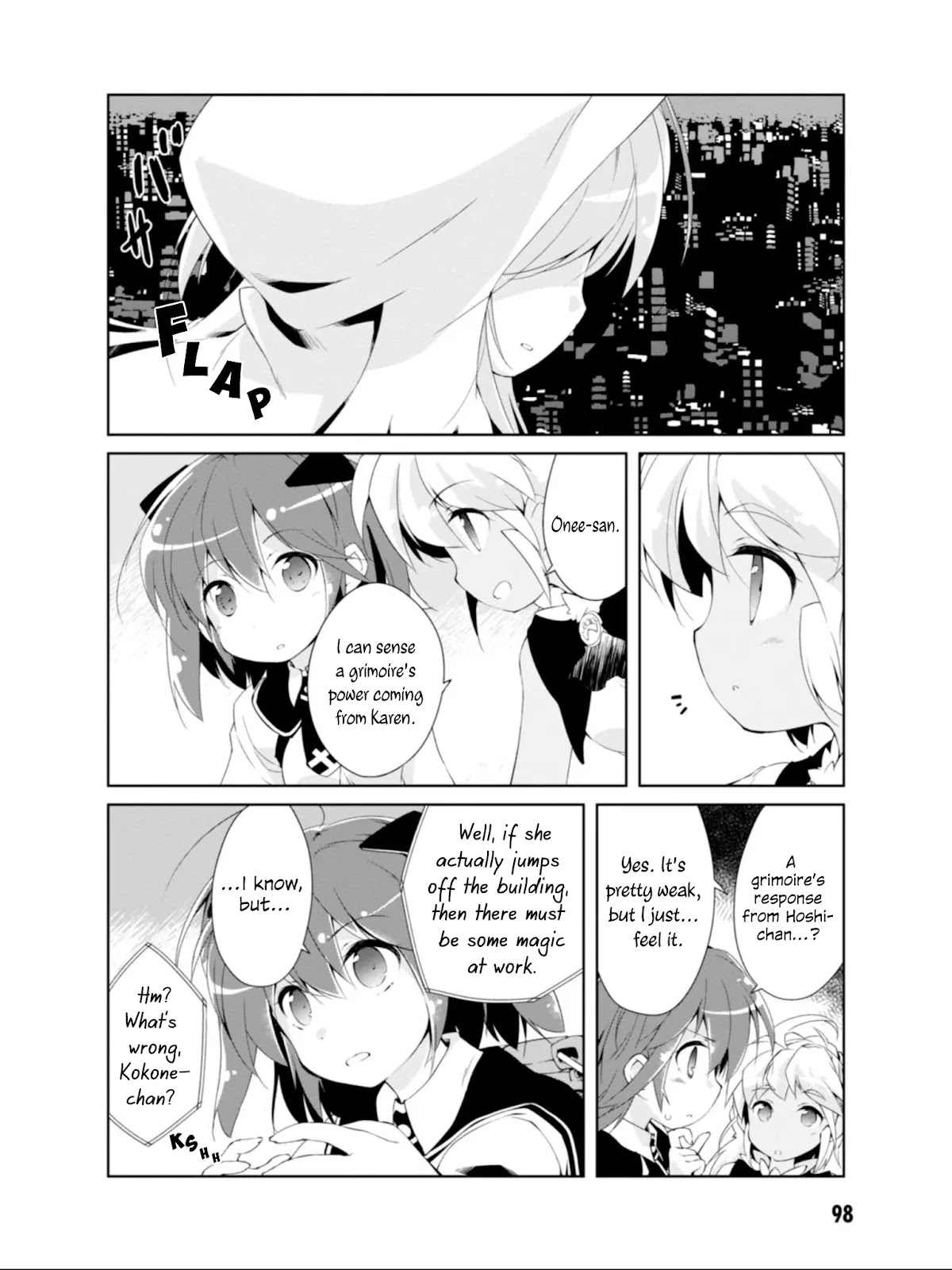 Mahou Shoujo Kokone wa Kakukatariki Chapter 13 page 3 - Chapter 13: The Magical Girls... Reunited