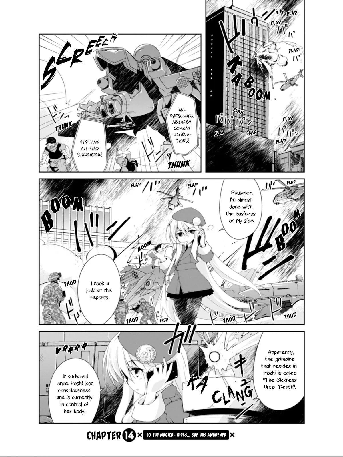 Mahou Shoujo Kokone wa Kakukatariki Chapter 14 page 2 - Chapter 14: To The Magical Girls... She Has Awakened