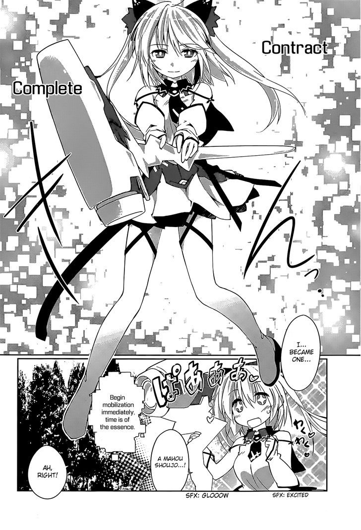 Mahou Shoujo Kokone wa Kakukatariki Chapter 2 page 8 - Chapter 2 : A Mahou Shoujo. I became one.