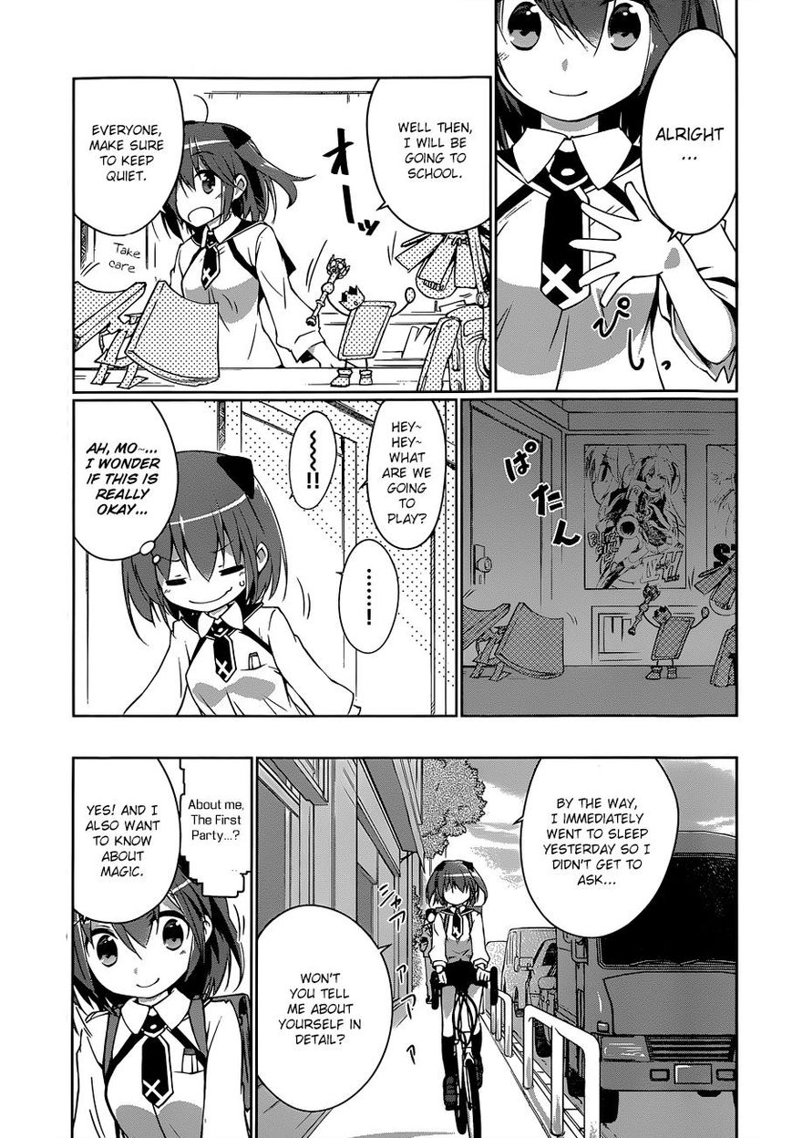 Mahou Shoujo Kokone wa Kakukatariki Chapter 3 page 17 - Chapter 3 : A Mahou Shoujo, became my partner