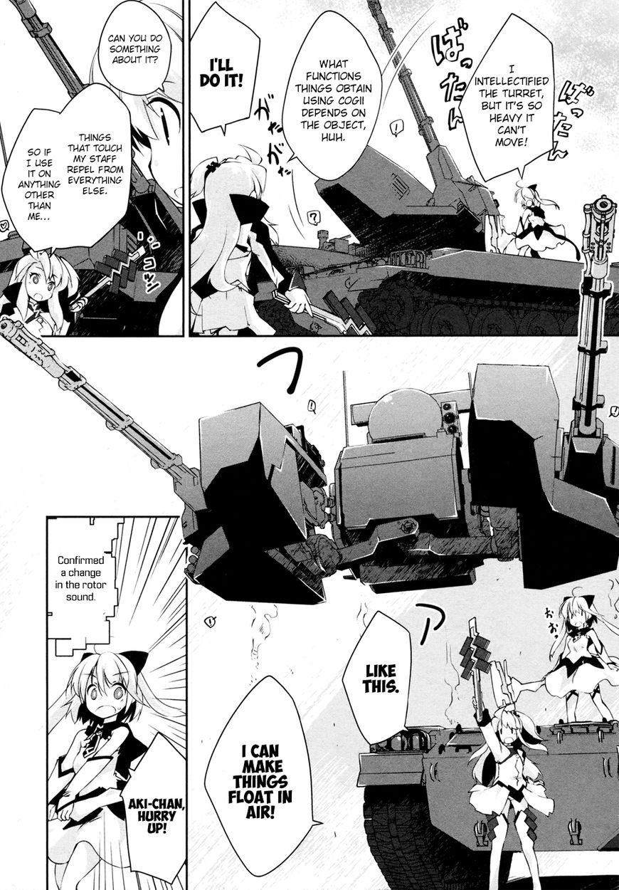 Mahou Shoujo Kokone wa Kakukatariki Chapter 8 page 13 - Chapter 8 : The Mahou Shoujo, screamed in joy.