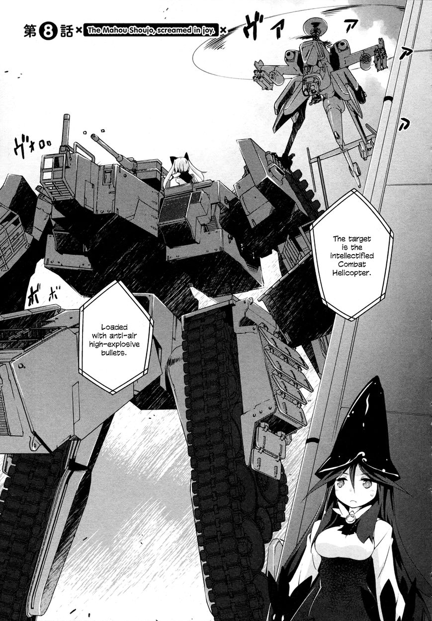 Mahou Shoujo Kokone wa Kakukatariki Chapter 8 page 2 - Chapter 8 : The Mahou Shoujo, screamed in joy.